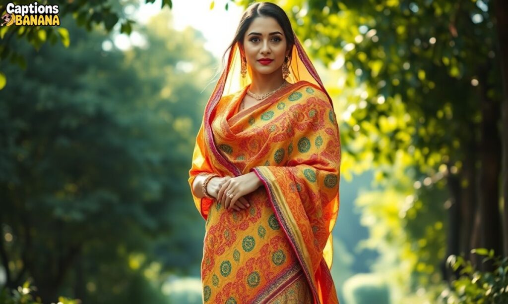 Dupatta Captions For Instagram In Punjabi