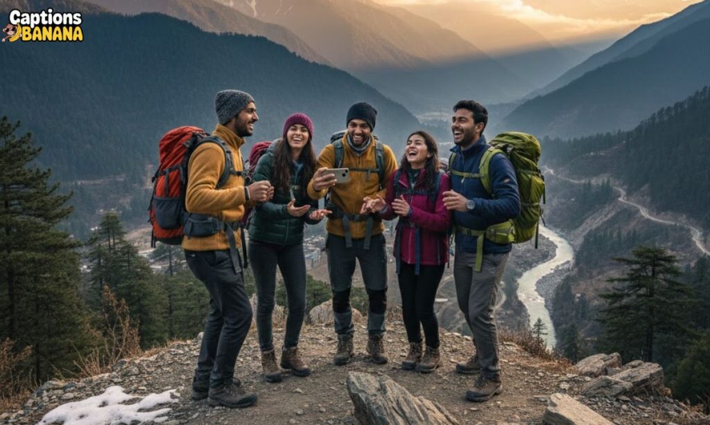 Manali Captions for Instagram with Friends