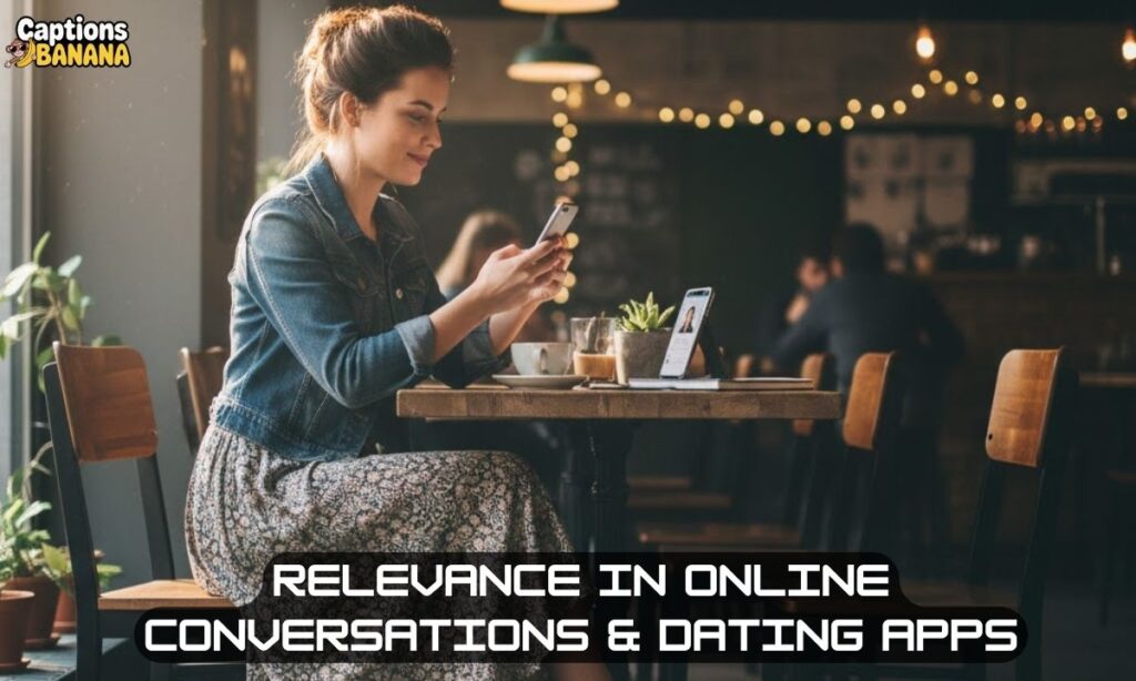 Relevance in Online Conversations & Dating Apps