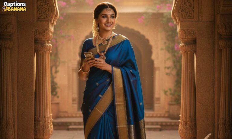 Saree Captions in Hindi